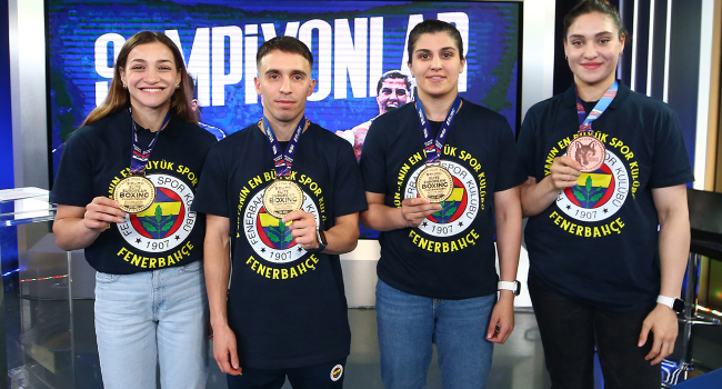 Fenerbahçeli milli boksörlerin hedefi altın madalya Haberinin Görseli