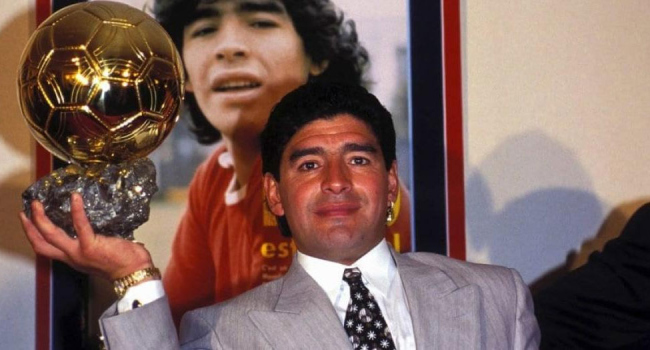 Maradona'nın ödülü açık artırmada Haberinin Görseli